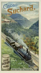 Eisenbahn zwischen New York und San Francisco, USA